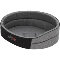 HOBBYDOG Foam Dark Grey Ekolen R5, koiranpeti 64 cm x 50 cm
