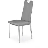 Halmar K 202, harmaan värinen 4 tuolin setti