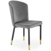 Halmar 4 kpl:n setti tuolit K446, harmaa