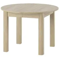 Szynaka Meble Indus -pöytä, jatkettava, 76 x 105 x 105 cm, tammi