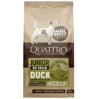 Quattro SB kuivarehu pienten rotujen nuorille ankkakoirille, 7 kg