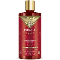 INOAR Miracle Repair elvyttävä hoitoaine heikoille ja vaurioituneille hiuksille 500 ml