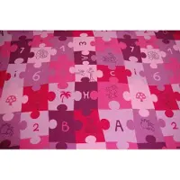 Rugsx Lasten Matto PUZZLE violetti