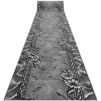 Rugsx Matto BCF MORAD Trio Lehdet, Kukat harmaa 60 cm