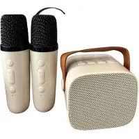 Dark Red Brand Kannettava Bluetooth-kaiutin langattomalla mikrofonilla