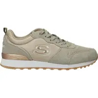 SKECHERS for woman. 111 Sneakers OG 85 Goldn Gurl taupe (37), Leather, Flat, Laces, Casual, Sport