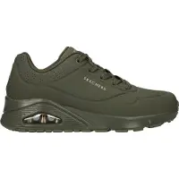 SKECHERS Nauhakengät 'Uno Stand On Air' kulta / oliivi