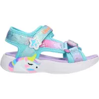 SKECHERS Sandaalit Valolla - Unicorn Unet - Purple Monivärinen - - 32 - LED-kengät