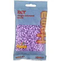 HAMA Beads Iron on Beads - Pastel Purple (96) 1000pcs.