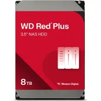 Western Digital WD Red Plus 3.5" 8 Tt, 5640 RPM, 256 MB, SATA III -kovalevy (NAS)