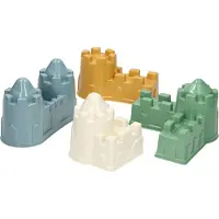 Cavallino Toys Cavallino Castle Sand Molds Pastel Colors 4pcs.