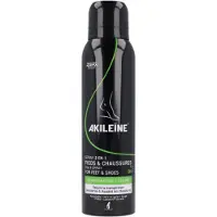 Akileine Black Spray 3-in-1 antiseptinen ja antibakteerinen spray jaloille 150 ml