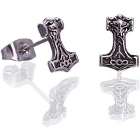 Northern Viking Jewelry Thor's Hammer korvakorut
