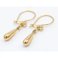 None Kyynelkorvakorut 11mm 14k kulta PK2-23
