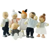 Le Toy Van My Doll Family Nukkekodin Hahmot 7 Kpl