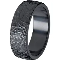 Kohinoor Duetto Black Ice 7 mm zirkoniumsormus 006-815-170