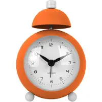 Karlsson herätyskello Chaplin matt bright orange KA5979OR