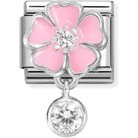 Nomination Classic 331814/03 flower/round pala
