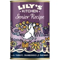 Lily's Kitchen 6x400g Senior kalkkuna märkäruoka koirille