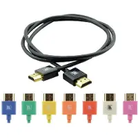 Kramer C-HM/HM/PICO/WH-10 ULTRA SLIM HIGH SPEED HDMI CABLE WITH ETHERNET WHITE-10FT 3M (97-0132710)
