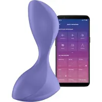 Satisfyer Sweet Seal - sovelluksella ohjattava anustärytin (liila)