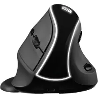 Sandberg Wireless Vertical Pro -langaton ergonominen hiiri, musta