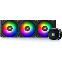 Thermalright Frozen Horizon 360 BLACK ARGB, 360mm AIO-nestejäähdytysratkaisu prosessorille, musta