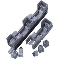 ABB :n sulakkeenpidin DIN 21 sek. Nimellisvirta A: max 400Kaapelin poikkileikkaus: 150-240mm²Asennusleveys: 180mm