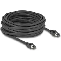 DeLOCK – RJ45 Network Cable Cat.8.1 S/FTP 10 m up to 40 Gbps black (80237)