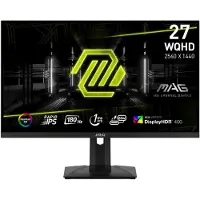 MSI MAG 274QRF QD E2, 68,6 cm (27"), 2560 x 1440 pikseliä, Wide Quad HD, LCD, 1 ms, musta