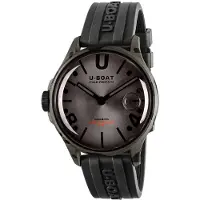 U-BOAT Darkmoon BK Grey Curved Camouflage 9550