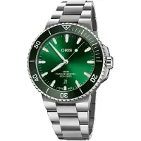 Oris Aquis Date 43.50 mm Green 01 733 7789 4157-07 8 23 04PEB