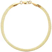 Mockberg Thin snake käärmerannekoru kullanvärinen small MO571