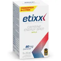 Etixx Caffeine 80mg 9x25ml Energiashottilaatikko Omena