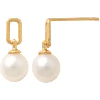 Lykken Pearls karabiini helmikultakorvakorut