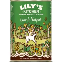 Lily's Kitchen 6x400g Dinner lammasta, perunaa, kurpitsaa ja porkkanaa märkäruoka koirille