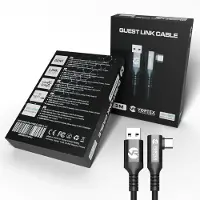 VORTEX VR VortexVR 3m USB-A-USB-C -kaapeli Meta Linkille | Meta Quest 3 / 3S / 2