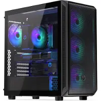 Endorfy Arx 700 ARGB, Tower, PC, Musta, ATX, ITX, mikro ATX, Multi, Kotelotuulettimet (EY2A013)