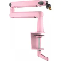 Fifine Low-Profile Boom Arm Stand - Vaaleanpunainen Mikrofoniteline