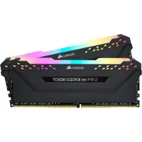 Corsair Vengeance RGB Pro , 32 GB, 2 x 16 GB, DDR4, 3200 MHz, 288-pin DIMM, Musta (CMW32GX4M2E3200C16)