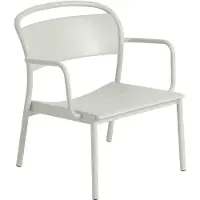 Muuto Linear Steel nojatuoli Harmaa