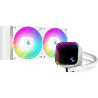 DeepCool LS520 SE WH, All-in-one-nesteenjäähdytin, 12 cm, Valkoinen (R-LS520-WHAMMM-G-1)