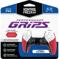 KontrolFreek Performance Grips Inferno Red - PS5