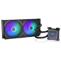 Endorfy Navis F280 ARGB, All-in-one-nesteenjäähdytin, 14 cm, 250 RPM, 1800 RPM, Musta (EY3B005)