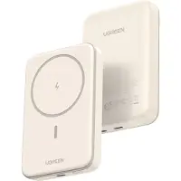 UGREEN 25208, 10000 mAh, Power Delivery 3.0, Langaton lataaminen, Beige