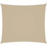 vidaXL Aurinkopurje Oxford-kangas suorakaide 2x2,5 m beige