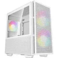 DeepCool CH360 -micro-ATX-kotelo ikkunalla, valkoinen