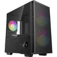 DeepCool CH360 Digital -micro-ATX-kotelo RGB-valaistuksella, musta