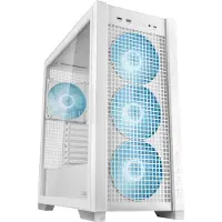 Asus TUF Gaming GT302 ARGB, Midi Tower, PC, Valkoinen, EATX, ATX, mikro ATX, Mini-ITX, Pelaaminen, Multi