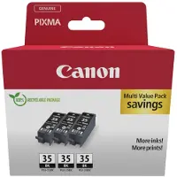 Canon Mustepatruuna musta, 3-pakkaus